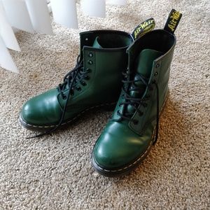 Forest green Dr. Martens